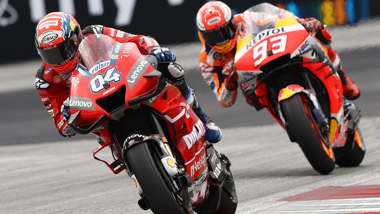 Andrea Dovizioso, Marc Marquez